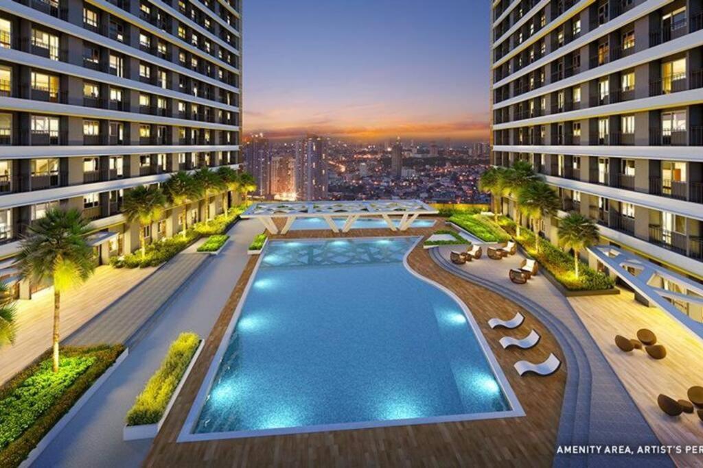 1Br Unit Condotel W Balcony Fame Residences #Fm57 Manila Exterior photo